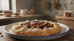 Nejjednodušší recept na galetu s hráškem: křupavý základ a chutná náplň